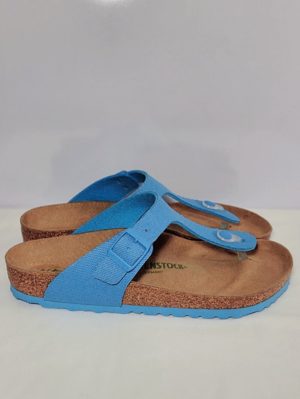 Birkenstock Women's U S Size 10-10.5 Gizeh vegan Thong Sandal's.